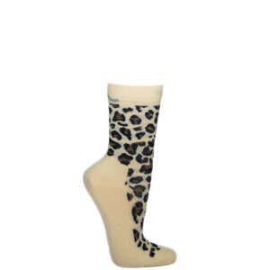 Sportsocken mit Kompression und Leoparden Muster von xunt