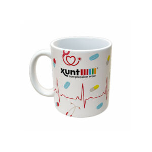 xunt Kaffeetasse mit Medizin Muster