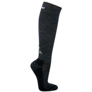 kniehohe graue Merino Kompressionsstrümpfe von xunt
